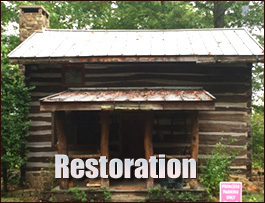 Historic Log Cabin Restoration  Clay County, Kentucky